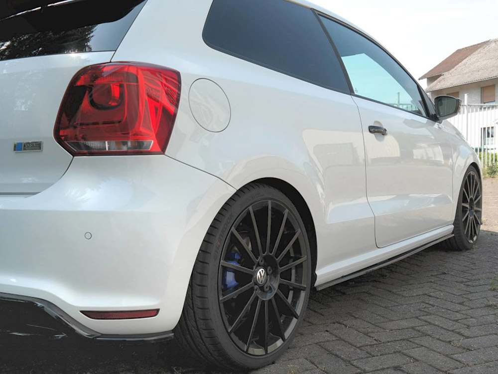 Side Skirts Diffusers Volkswagen Polo WRC Mk5 - 3 
