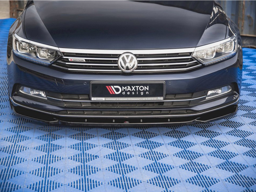 Front Splitter V.1 VW Passat B8 - Carbon Look - 3 