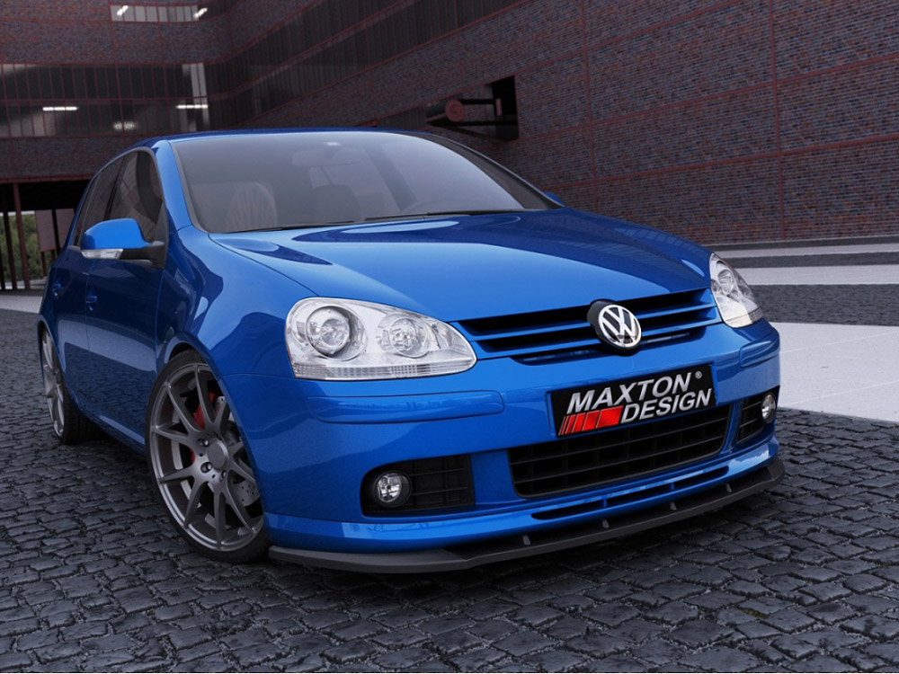 Front Splitter VW Golf MK5 (FIT ONLY With Votex Front LIP) - 1 