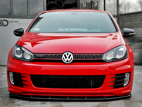Front Splitter VER.2 VW Golf VI (For Golf GTI 35TH)