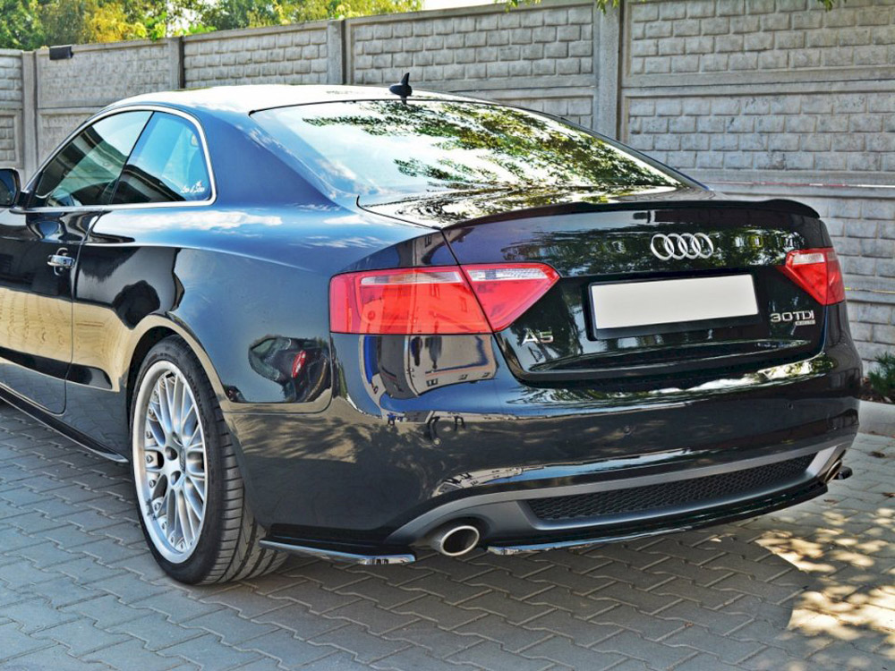 Central Rear Splitter Audi A5 S-Line 8T - 2 
