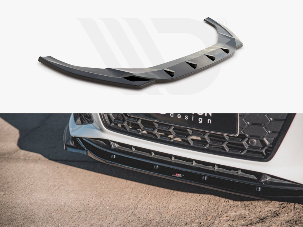 Front Splitter V.1 Audi S5 / A5 S-Line F5 Facelift - Maxton Design UK