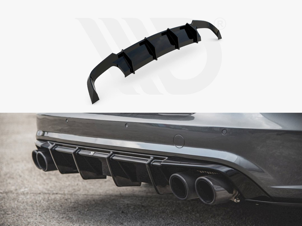 Rear Valance V.1 Audi A6 / A6 C7 S-Line / S6 C7 Facelift - 1 