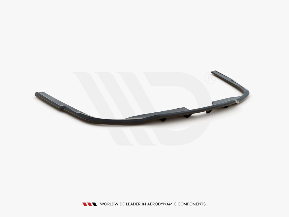 Central Rear Splitter (Vertical Bars) Audi A6 S-Line C8 - 4 