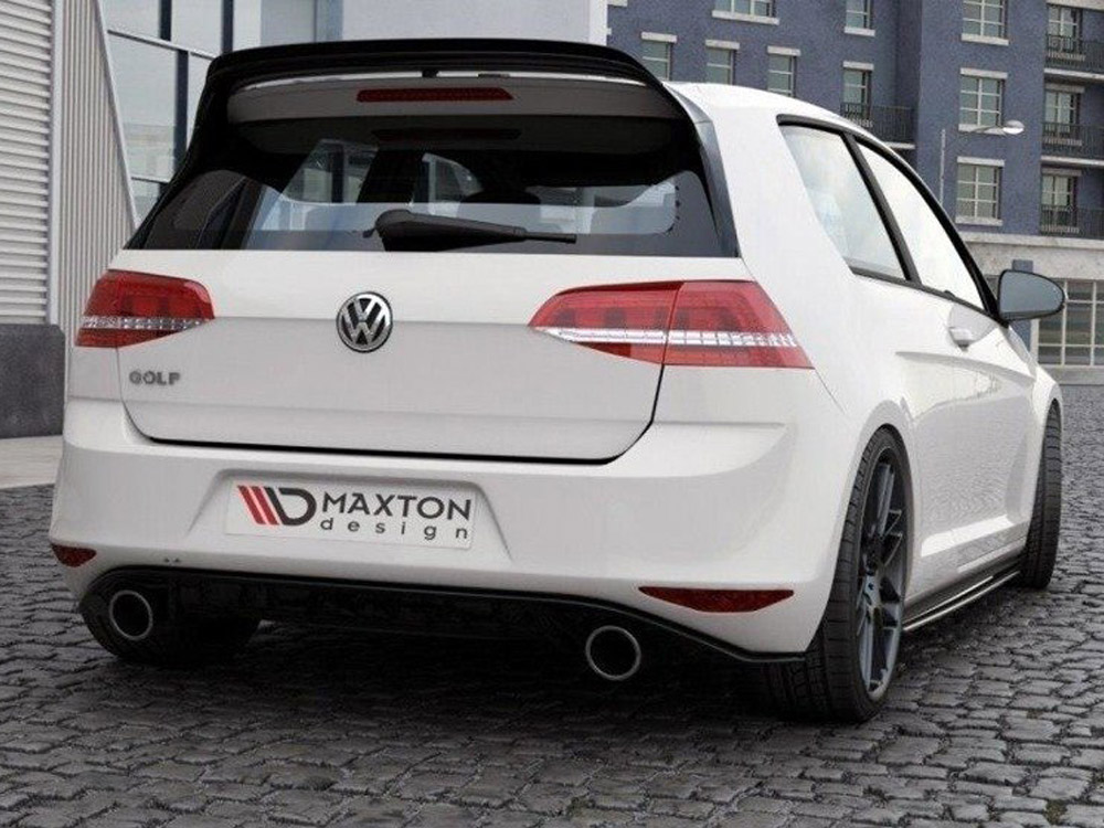 Spoiler CAP VW Golf MK7 GTI Clubsport (2012 - 2017) - Carbon Look - 2 
