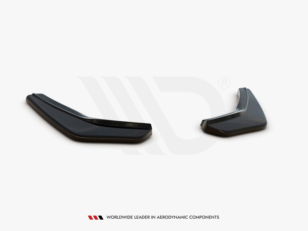 Rear Side Splitters V2 VW Golf 7 GTI (2013-2016) CARBON LOOK - 5 