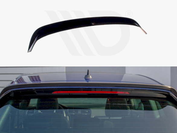 Spoiler CAP V.1 VW Golf 7 R / R-Line / GTI - Textured