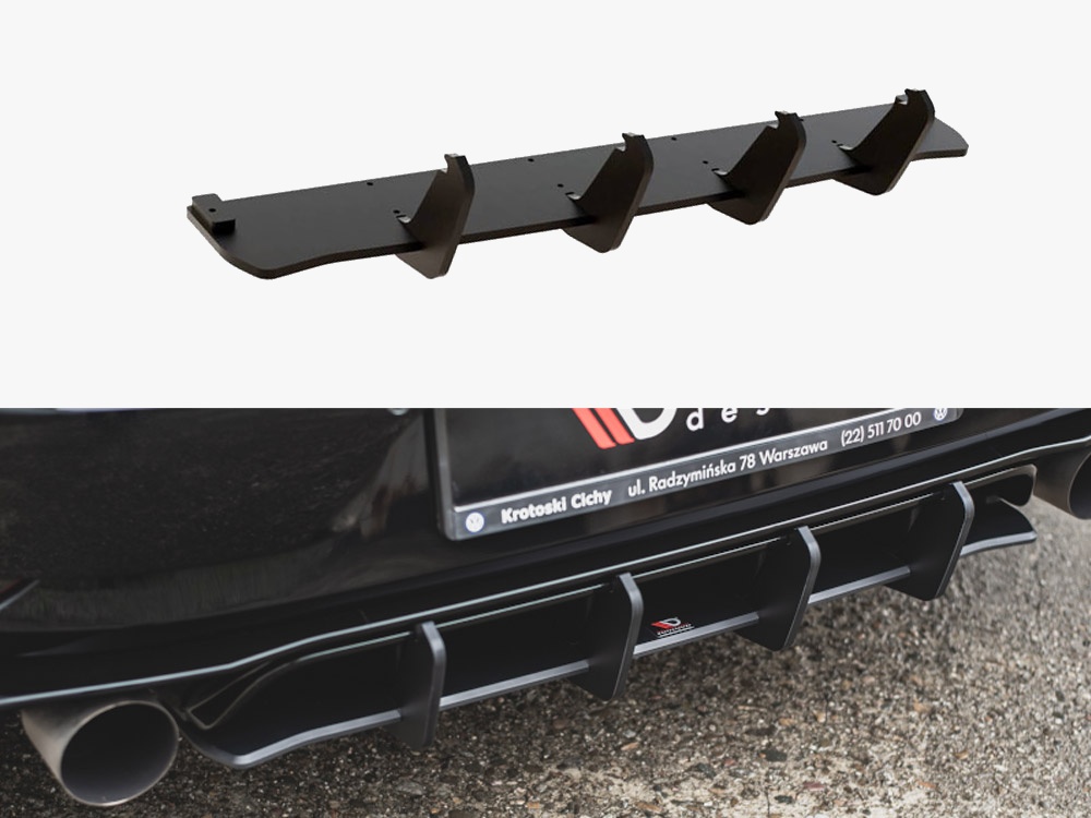 Street PRO Rear Diffuser VW Golf MK7.5 GTI TCR - 1 