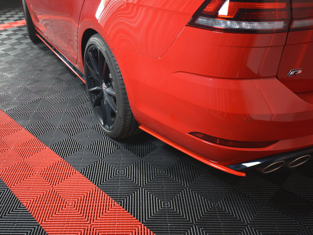 Rear Side Splitters V.2 VW Golf 7 R Variant Facelift - 3 