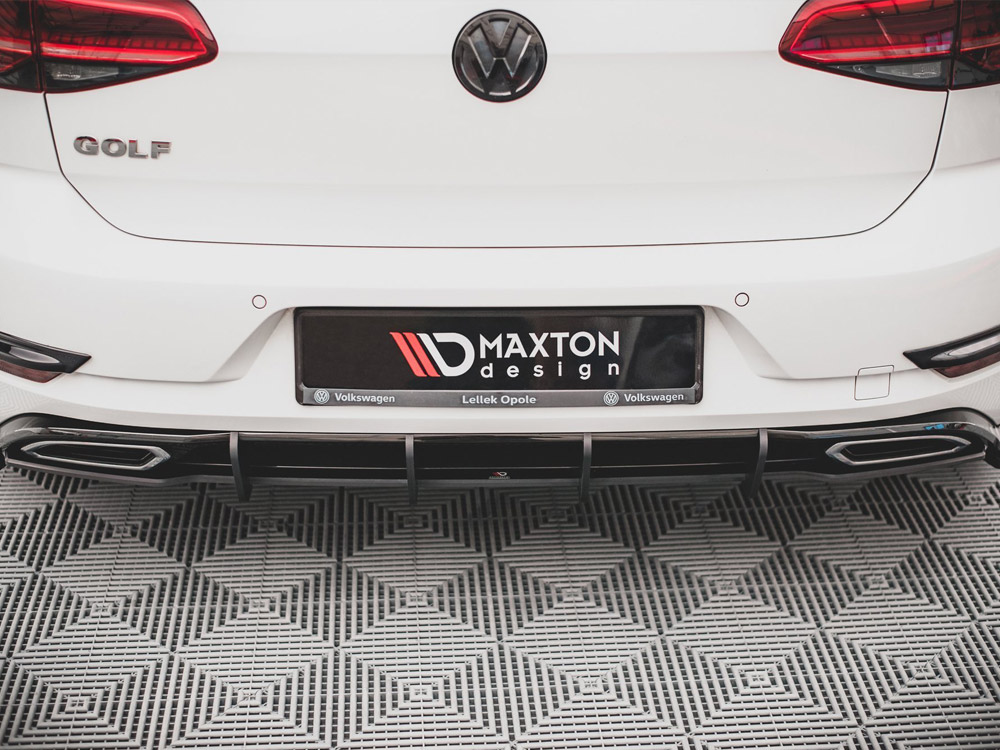 Street PRO Rear Diffuser VW Golf R-Line Mk7 Facelift - 3 