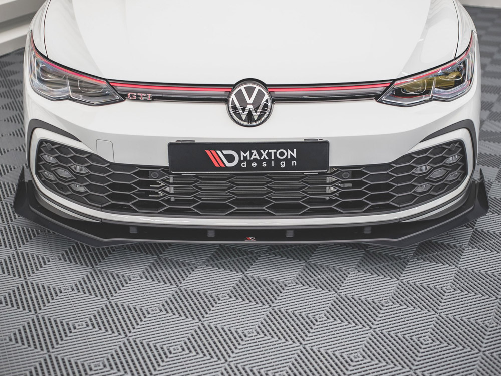 Street Pro Front Splitter + Flaps Volkswagen Golf GTI / GTE / GTD / R-Line Mk8 - 3 