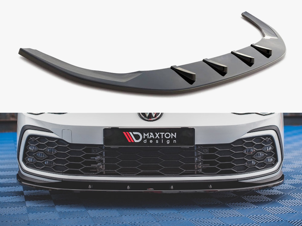Front Splitter V.1 Volkswagen Golf GTI / GTE / GTD / R-Line Mk8 - 1 