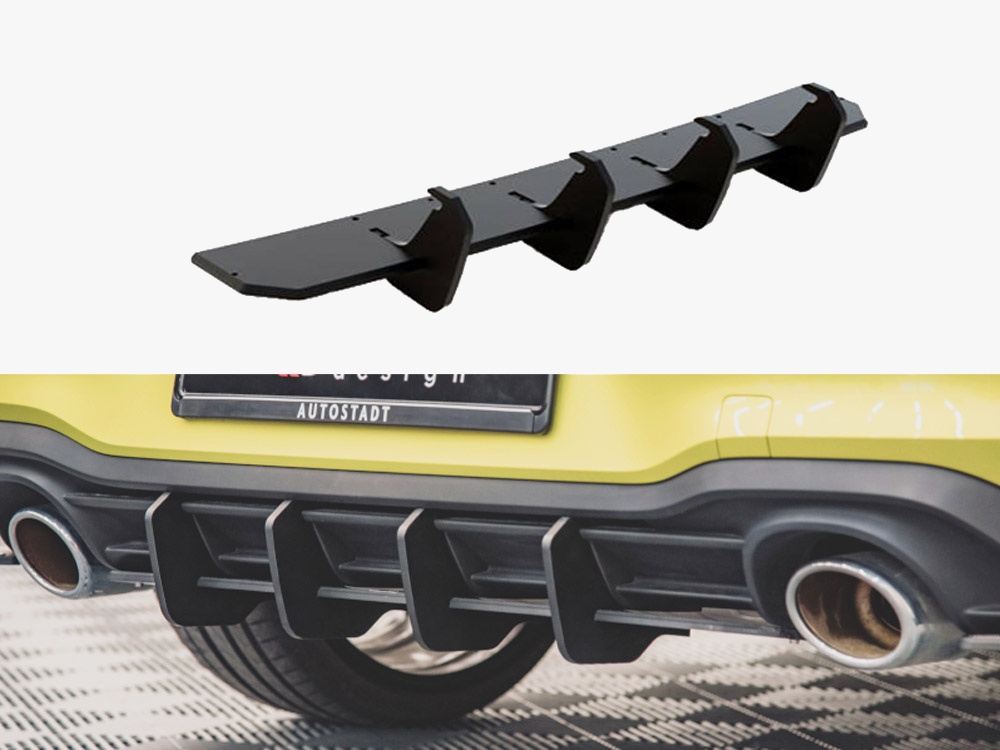 Street PRO Rear Diffuser V.1 VW Golf 8 GTI Clubsport - 1 