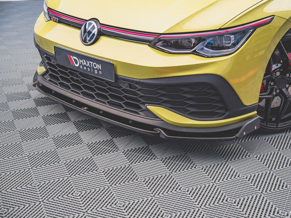 Front Splitter V.1 + Flaps VW Golf 8 GTI Clubsport - 3 