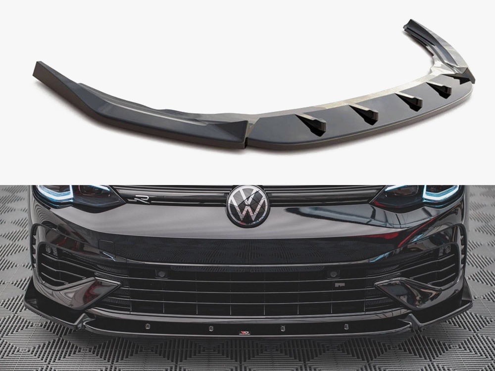 Front Splitter V.2 VW Golf R Mk8 - 1 