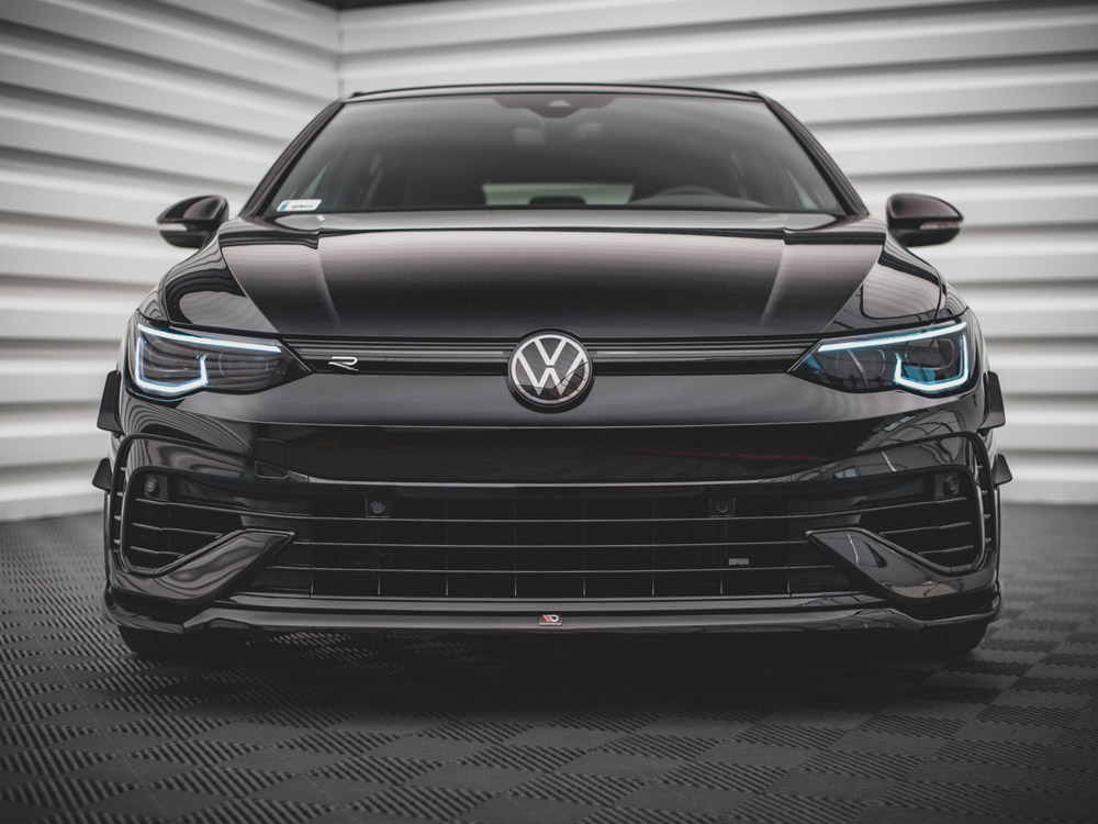 Front Splitter V.6 VW Golf R Mk8 - 3 