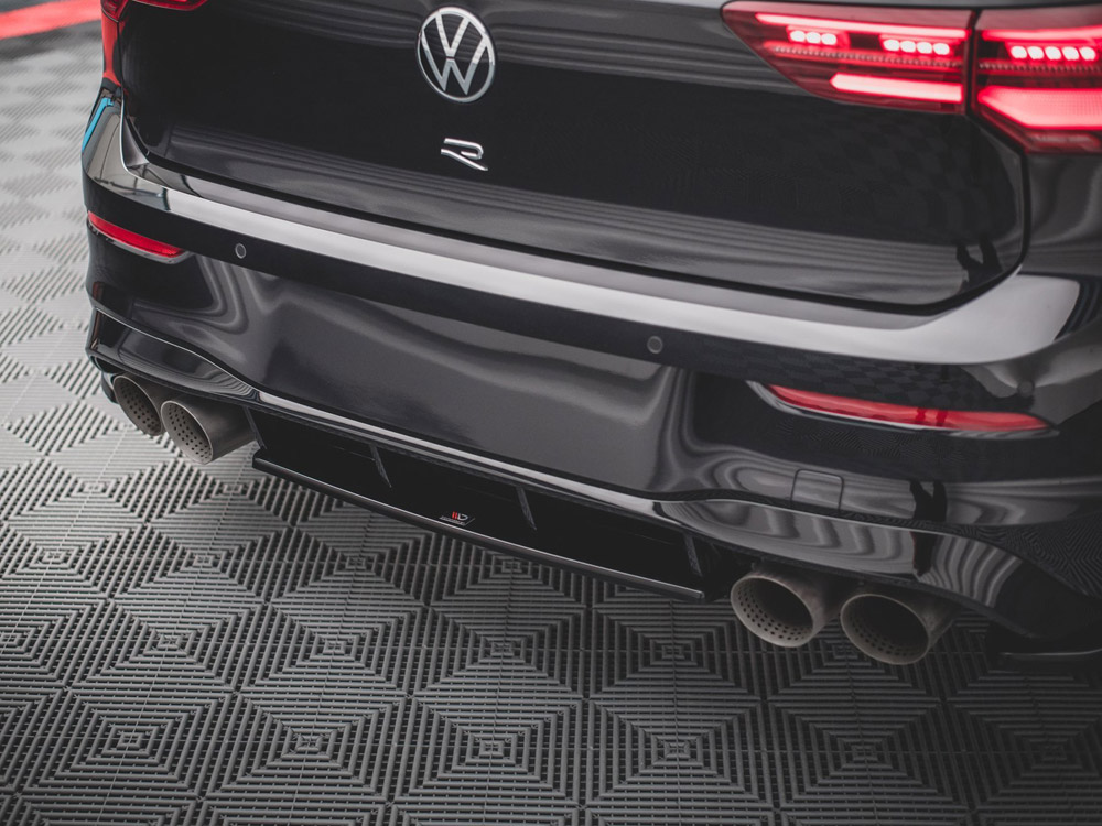 Rear Splitter Volkswagen Golf R Mk8 - 3 
