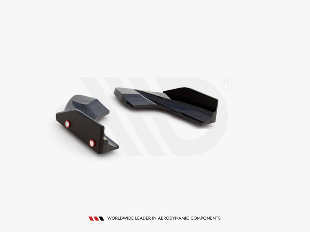 Rear Side Splitters V.2 + Flaps VW Golf R Mk8 - 4 