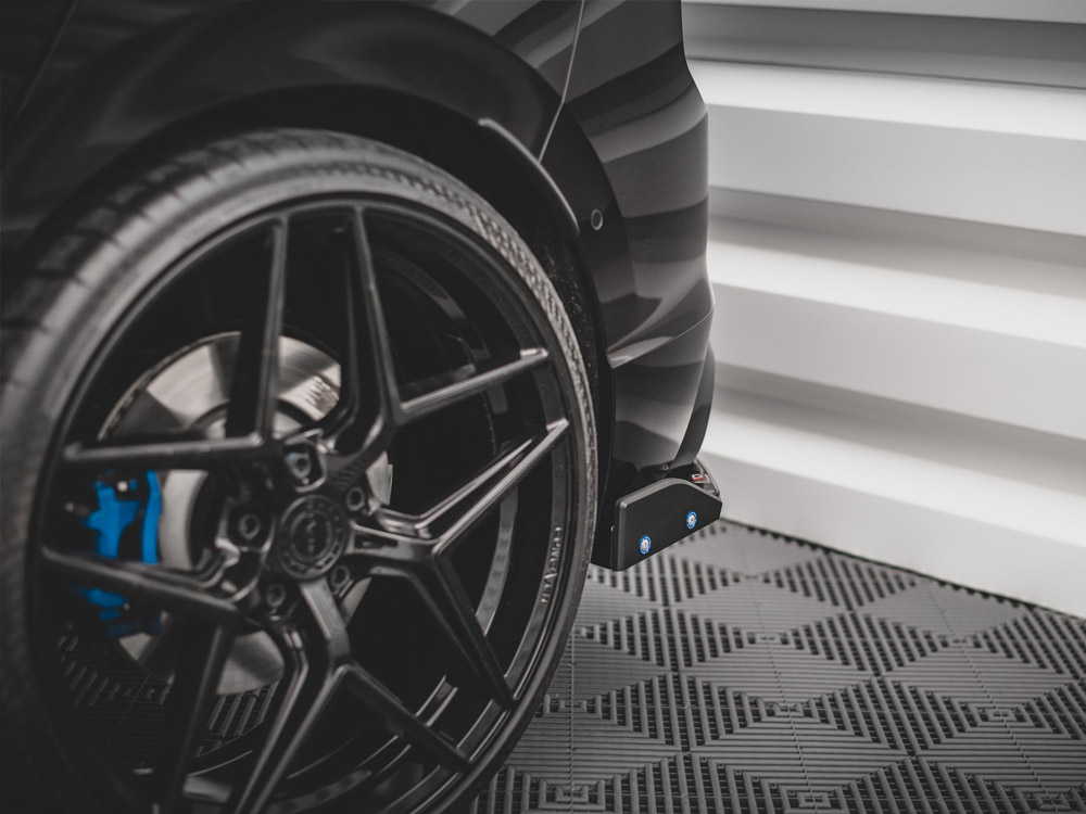 Rear Side Splitters V.2 + Flaps VW Golf R Mk8 - 3 