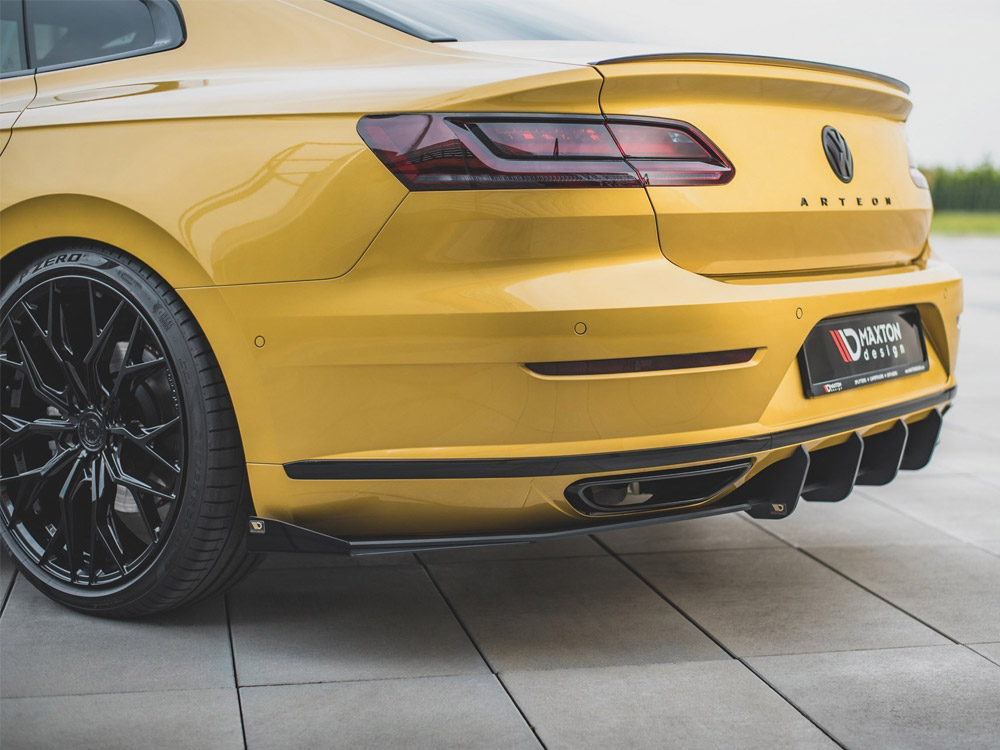 Street PRO Rear Diffuser + Flaps VW Arteon R-Line - 4 