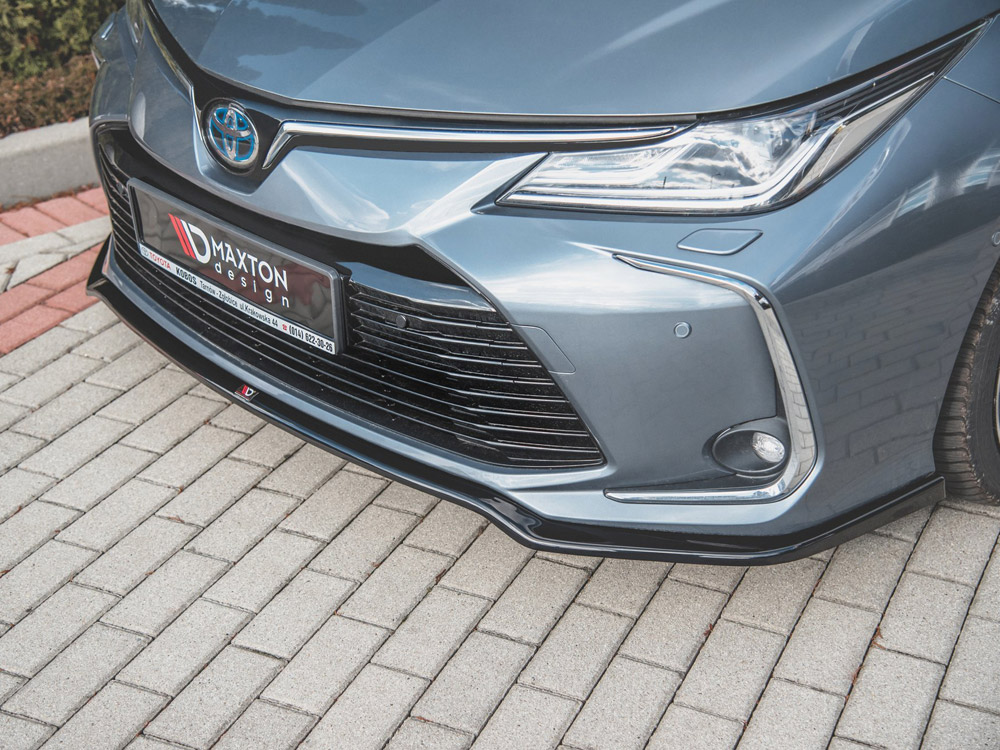 Front Splitter Toyota Corolla Mk12 Sedan - Textured - 4 