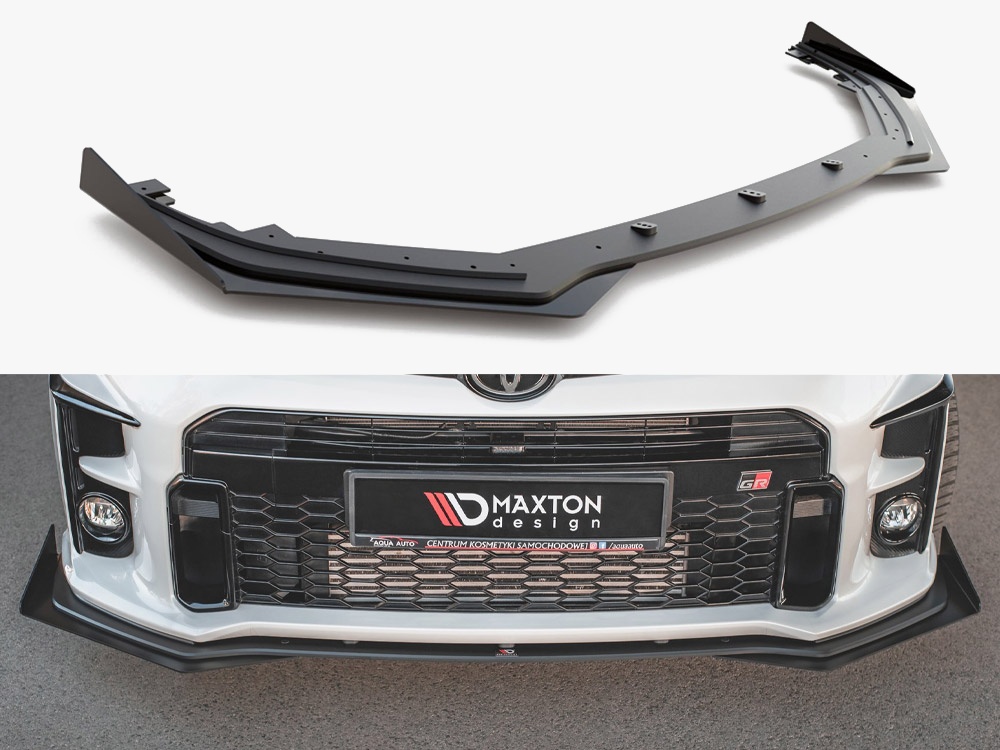 Street PRO Front Splitter + Flaps Toyota GR Yaris Mk4 - 1 