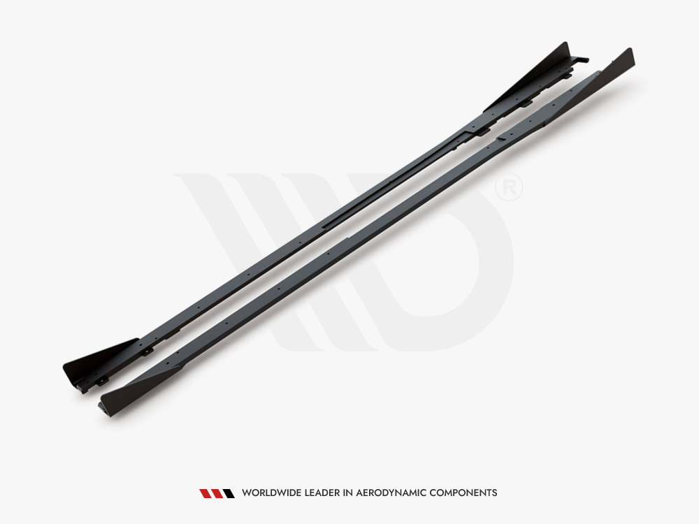 Street PRO Side Skirts Diffusers + Flaps Toyota GR Yaris Mk4 - 5 