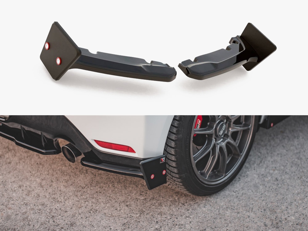 Rear Side Splitters V.2 + Flaps Toyota GR Yaris Mk4 - 1 