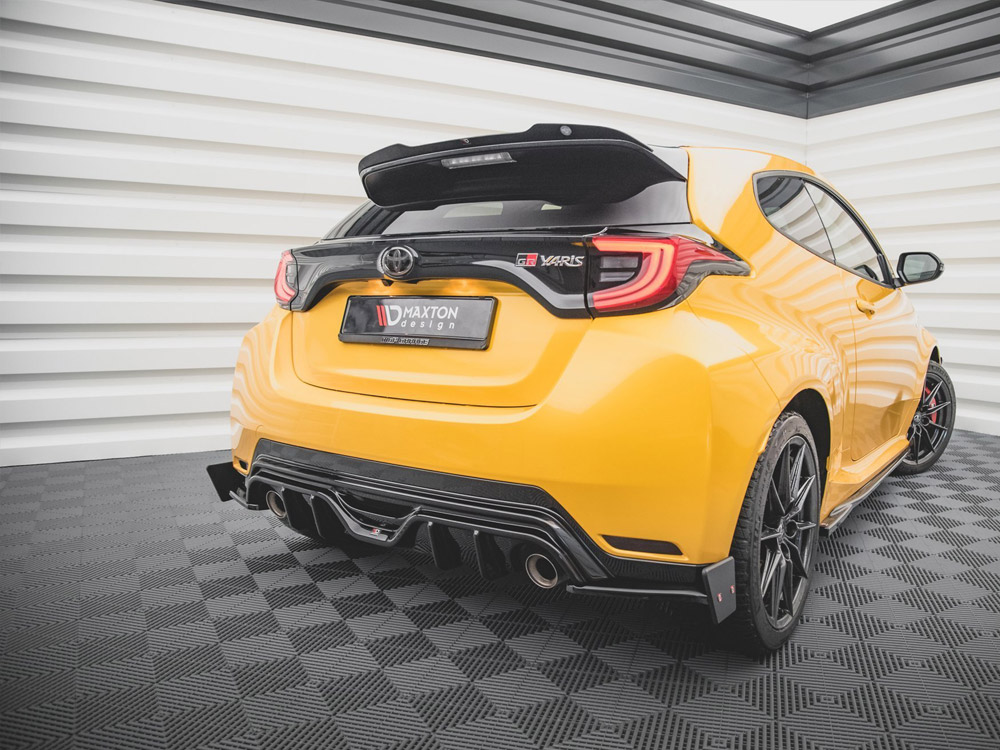 Rear Side Splitters V.4 + Flaps Toyota GR Yaris Mk4 - 2 