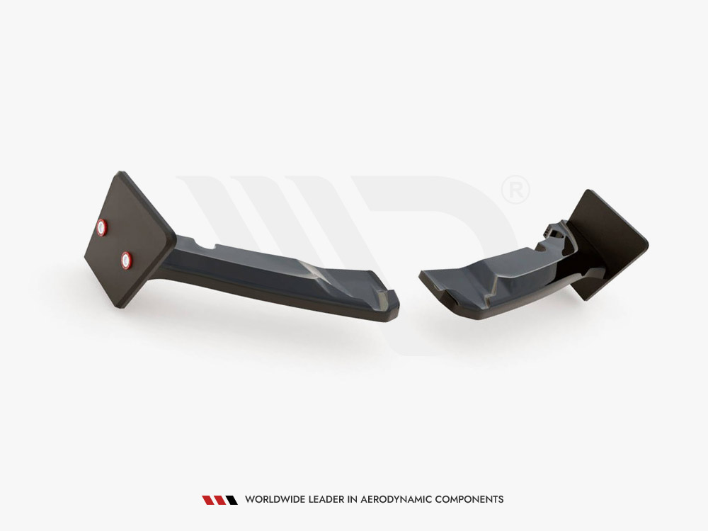 Rear Side Splitters V.4 + Flaps Toyota GR Yaris Mk4 - 5 