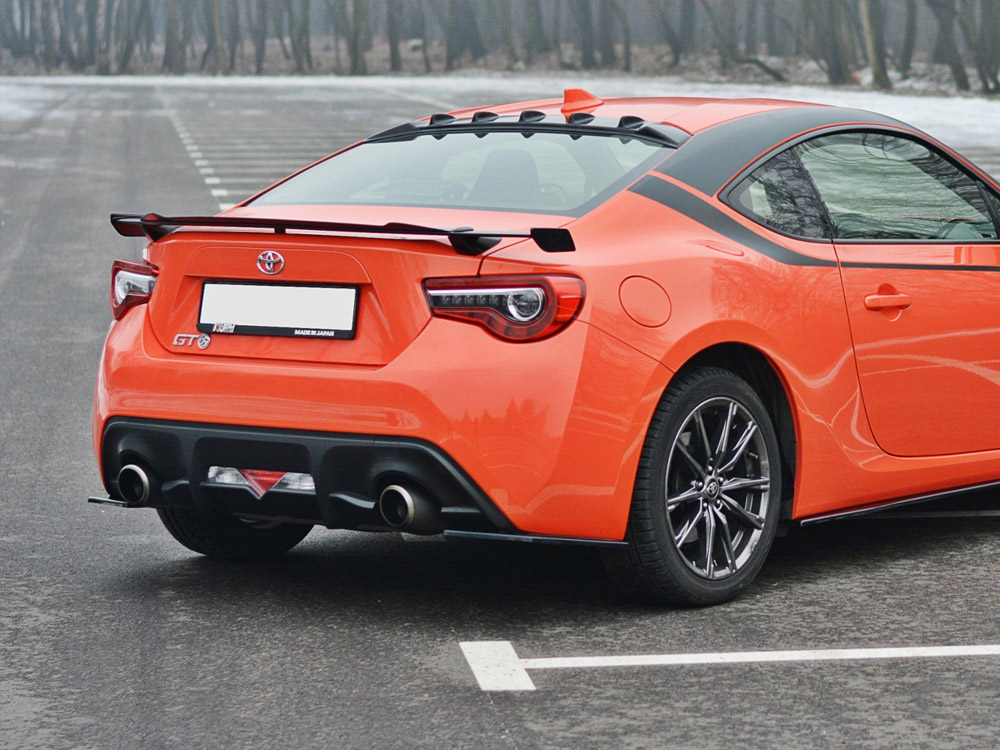 Rear Side Splitters V.1 Toyota GT86 Facelift - 2 