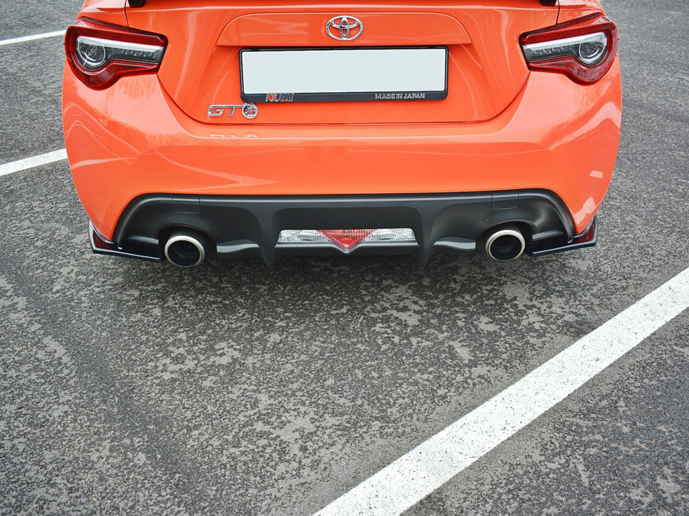 Rear Side Splitters V.1 Toyota GT86 Facelift (2017-UP) - 4 