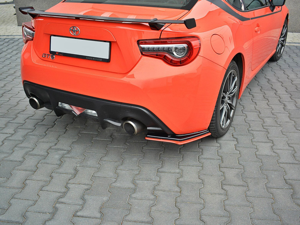 Rear Side Splitters V.2 Toyota GT86 Facelift - 2 