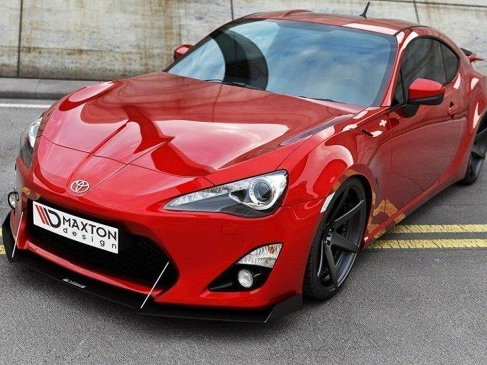 Front Racing Splitter Toyota GT86 (With Wings) (2012-2016) - 2 
