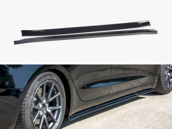 Side Skirts Diffusers Tesla Model 3 / Model 3 Performance Mk1 / Mk1 Facelift