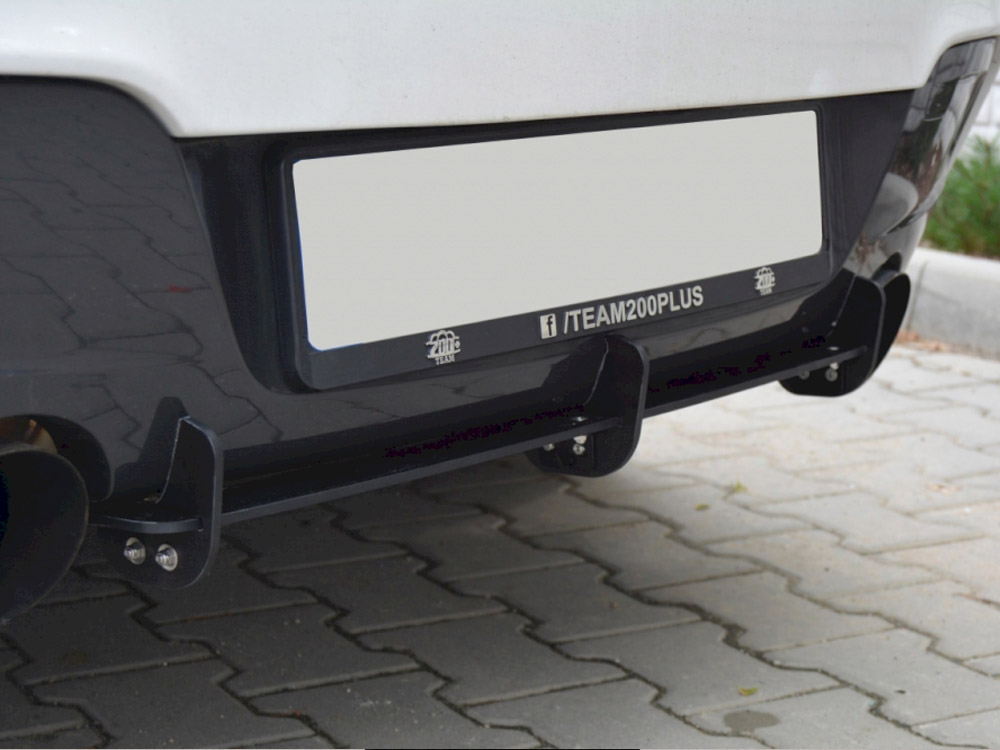 Rear Diffuser & Rear Side Splitters compatible with BMW 1 F20/F21 M-Power (Preface) - 3 