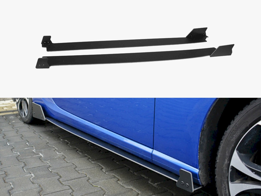 Racing Side Skirts Diffusers Subaru BRZ Mk1 / Mk1 Facelift - 1 