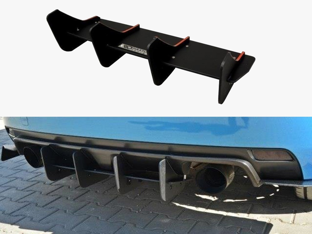 Rear Diffuser Subaru Impreza WRX STI Mk3 - 1 