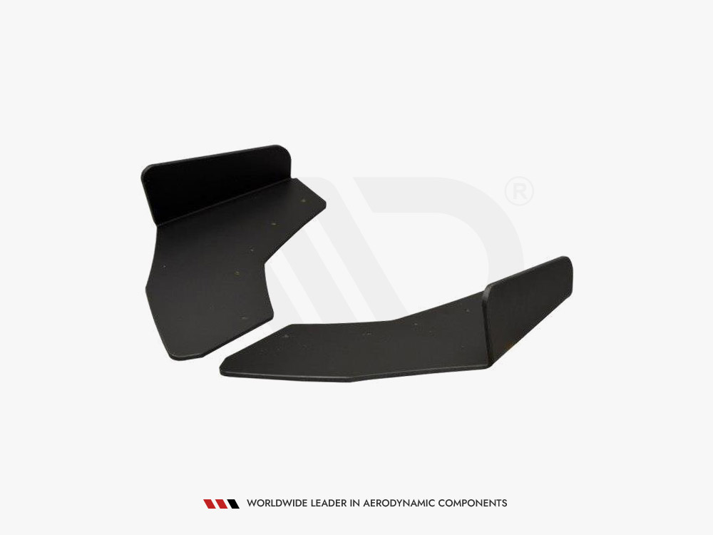 Racing Rear Side Splitters Subaru Impreza WRX STI 2009-2011 - 4 