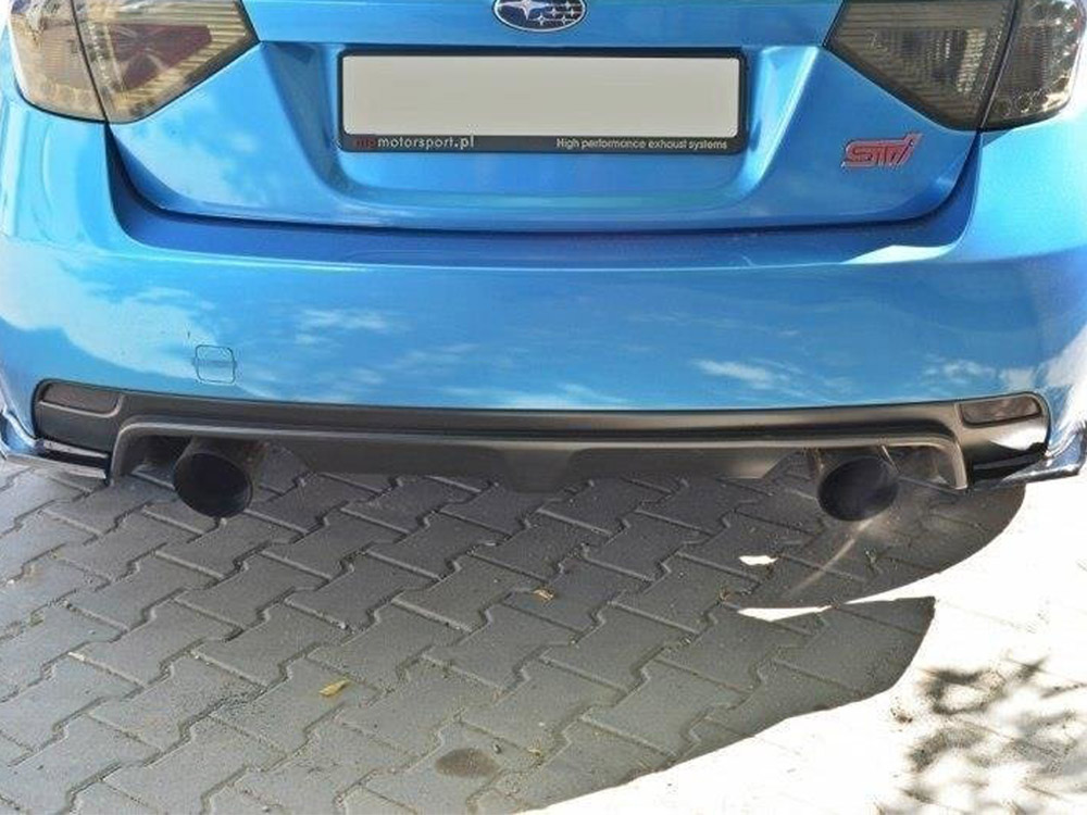 Rear Side Splitters Subaru Impreza WRX STI Mk3 - Carbon Look - 3 
