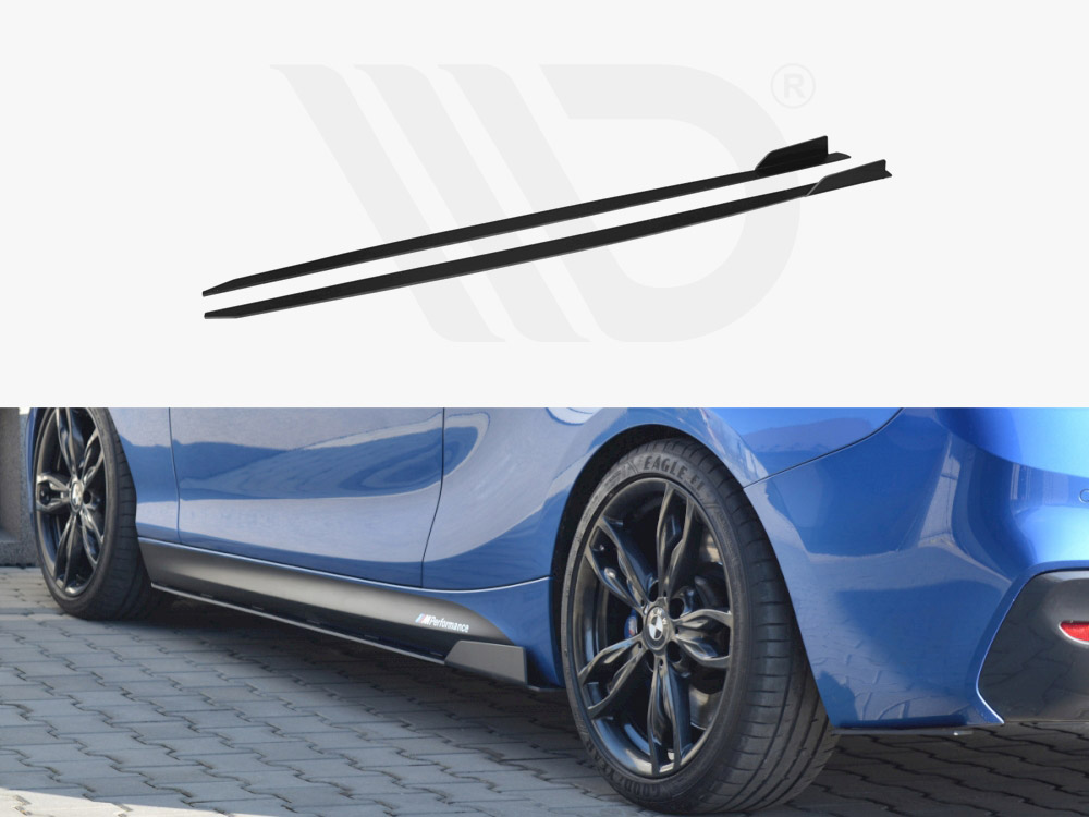 Racing Side Skirts Diffusers BMW 1 F21 M135i / M140i / M-Pack - 1 