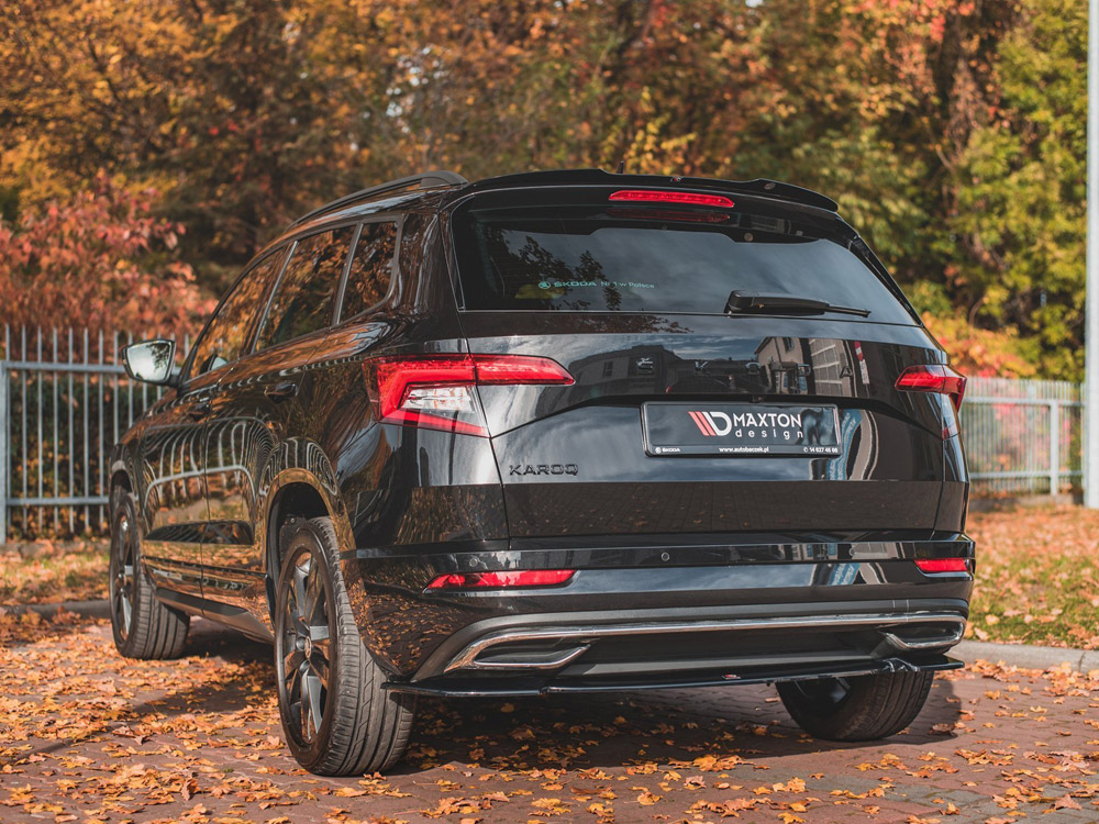 Central Rear Splitter Skoda Karoq Sportline - 2 