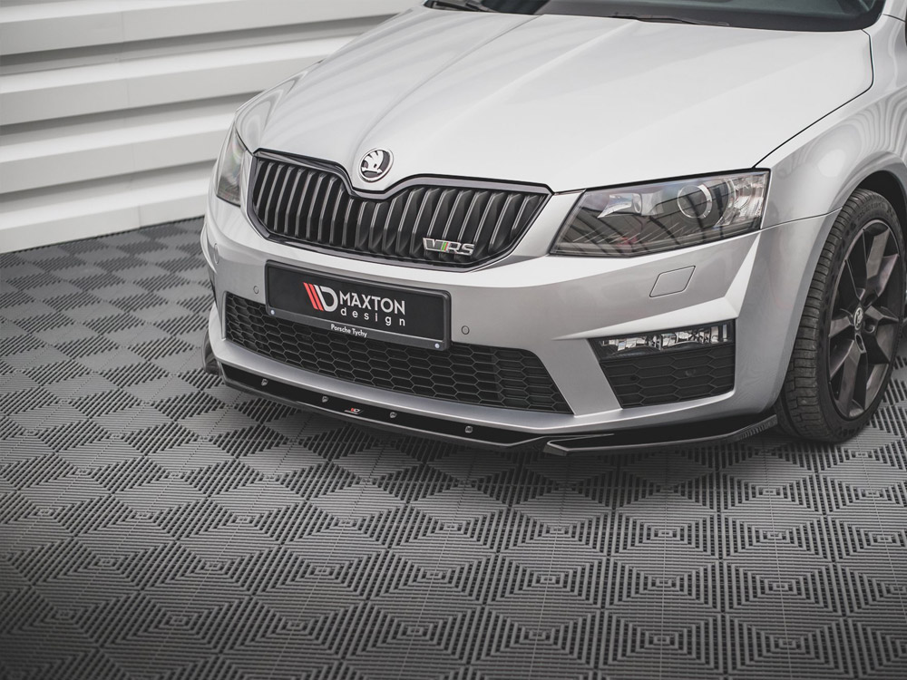 Front Splitter V.4 Skoda Octavia RS Mk3 (2013-2016) - 4 