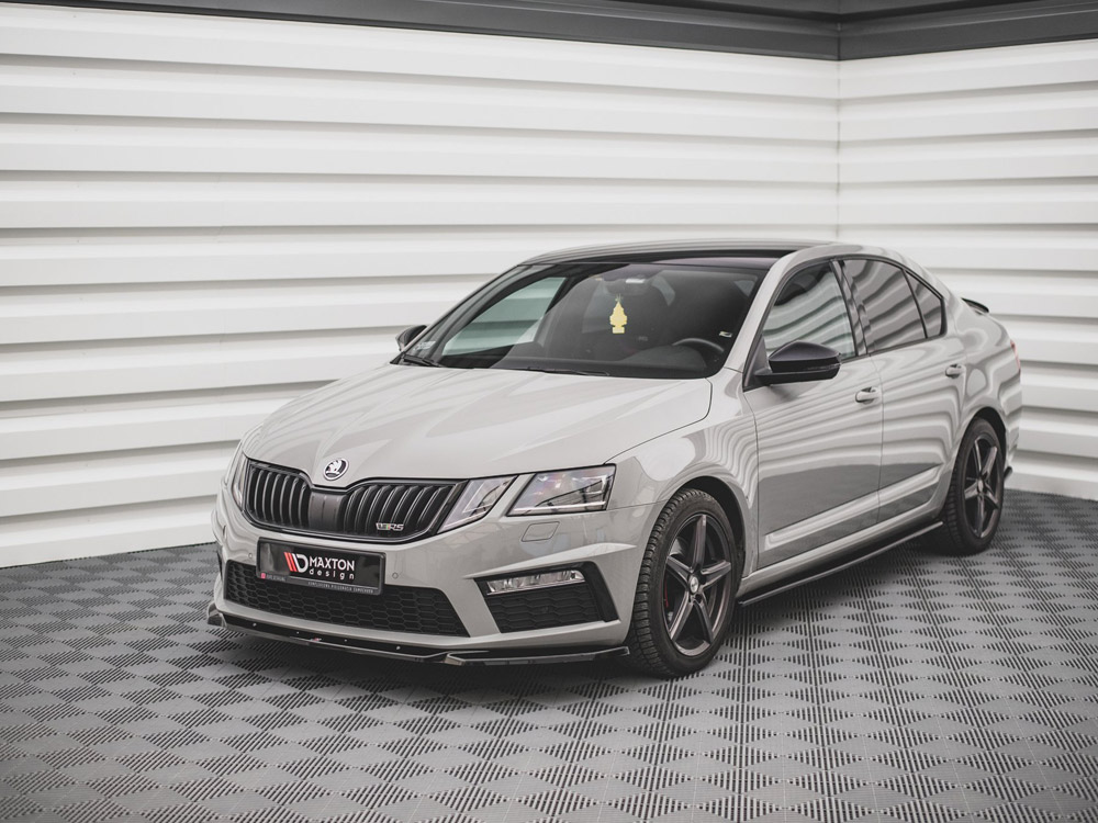 Front Splitter V.3 Skoda Octavia RS Mk3 Facelift (2016-2019) - 2 