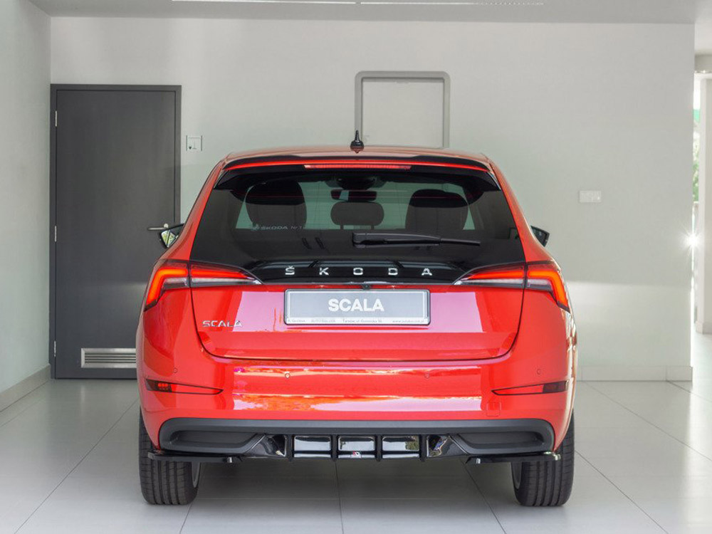 Rear Valance Skoda Scala (2019-UP) - 2 