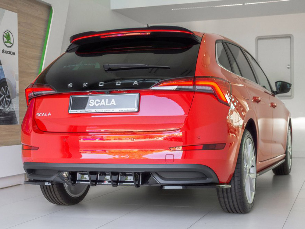 Rear Valance Skoda Scala (2019-UP) - 3 