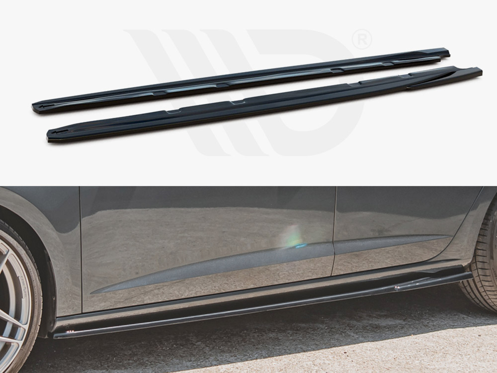 Side Skirts Diffusers V.5 Seat Leon Mk3 Cupra / FR Facelift - 1 
