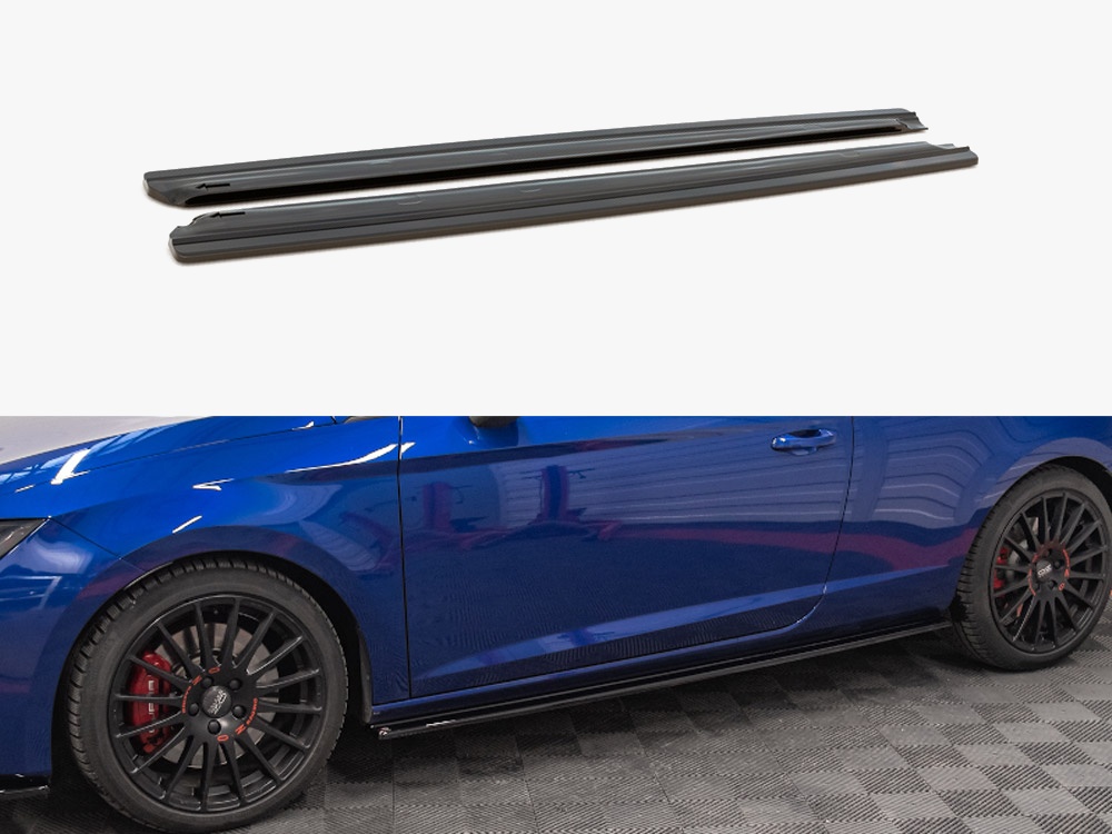 Side Skirts Splitters Seat Leon Cupra/ FR SC MK3/ MK3 Facelift (2013-2019) - 1 