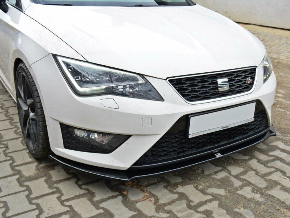 thumbnail image 2 of Maxton Design Gloss Black ABS Spoiler Extension Cap For Seat Leon Mk3 FR Rear 2 of 4