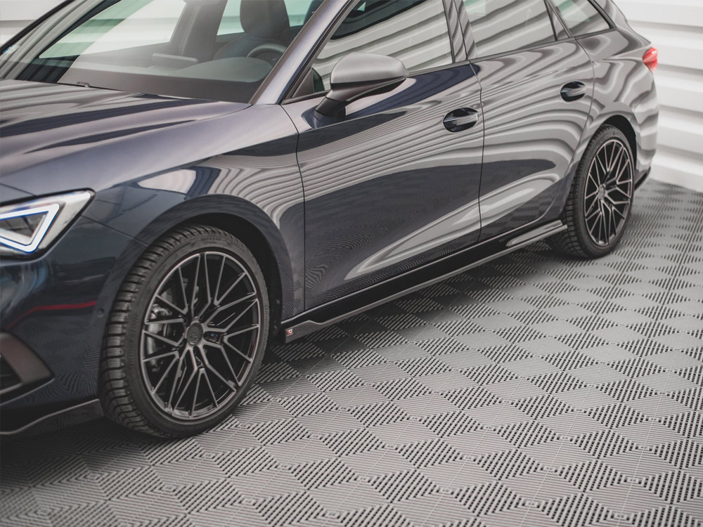 Side Skirts Diffusers V.2 Seat Leon FR Mk4 / Cupra Leon - 3 